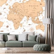 WALLPAPER BEIGE MAP - WALLPAPERS MAPS - WALLPAPERS