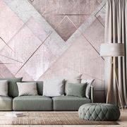 SELF ADHESIVE WALLPAPER TRIANGULAR PERSPECTIVE - SELF-ADHESIVE WALLPAPERS - WALLPAPERS