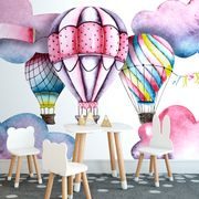 WALLPAPER WATERCOLOR BALLOONS - CHILDRENS WALLPAPERS - WALLPAPERS