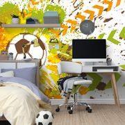 WALLPAPER SOCCER BALL FOR TEENAGERS - CHILDRENS WALLPAPERS - WALLPAPERS