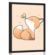 POSTER CURIOUS FOX - ANIMALS - POSTERS