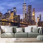 SELF ADHESIVE WALL MURAL BROOKLYN BRIDGE - SELF-ADHESIVE WALLPAPERS - WALLPAPERS