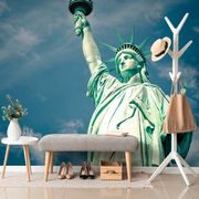 WALL MURAL STATUE OF LIBERTY - WALLPAPERS CITIES - WALLPAPERS