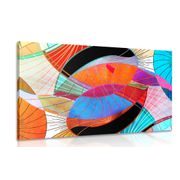 CANVAS PRINT COLORED ABSTRACTION - ABSTRACT PICTURES - PICTURES