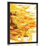 POSTER ABSTRACT FIRE - ABSTRACT AND PATTERNED - POSTERS