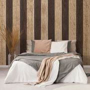 SELF ADHESIVE WALLPAPER WITH A TWO-TONE WOOD IMITATION - SELF-ADHESIVE WALLPAPERS - WALLPAPERS