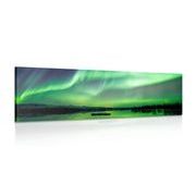 CANVAS PRINT NORTHERN LIGHTS - PICTURES OF NATURE AND LANDSCAPE - PICTURES