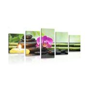 5-PIECE CANVAS PRINT FENG SHUI STILL LIFE - PICTURES FENG SHUI - PICTURES