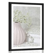 POSTER WITH MOUNT LUXURIOUS STILL LIFE - VASES - POSTERS