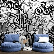 SELF ADHESIVE WALLPAPER MODERN STREET ART - SELF-ADHESIVE WALLPAPERS - WALLPAPERS