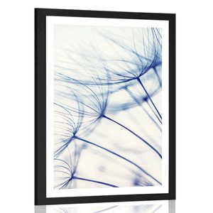 POSTER WITH MOUNT DANDELION IN A UNIQUE DESIGN - FLOWERS - POSTERS