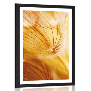 POSTER WITH MOUNT DANDELION IN A BEAUTIFUL DESIGN - POSTERS