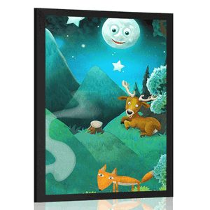 POSTER MAGICAL FAIRY TALE FOREST - ANIMALS - POSTERS
