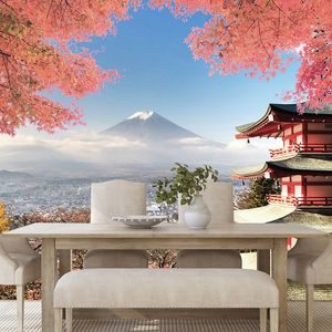 WALL MURAL AUTUMN IN JAPAN - WALLPAPERS CITIES - WALLPAPERS