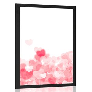 POSTER RED HEARTS - LOVE - POSTERS