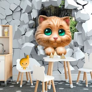 WALLPAPER CUTE KITTY - CHILDRENS WALLPAPERS - WALLPAPERS