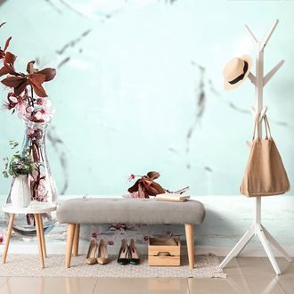 WALL MURAL TWIG IN A VASE - WALLPAPERS VINTAGE AND RETRO - WALLPAPERS
