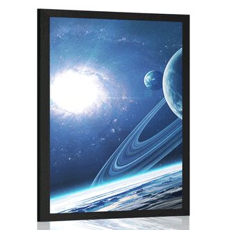 POSTER PLANET IN SPACE - UNIVERSE AND STARS - POSTERS