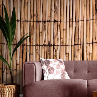 WALL MURAL EXOTIC BAMBOO - WALLPAPERS WITH IMITATION OF WOOD - WALLPAPERS