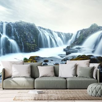 WALL MURAL SUBLIME WATERFALLS - WALLPAPERS NATURE - WALLPAPERS