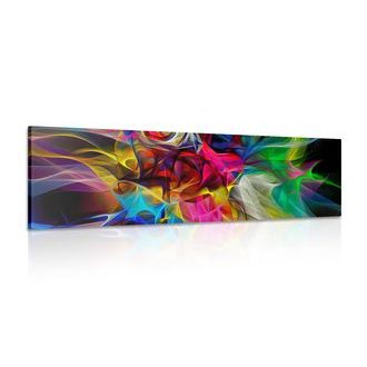 CANVAS PRINT ABSTRACT COLORFUL CHAOS - ABSTRACT PICTURES - PICTURES
