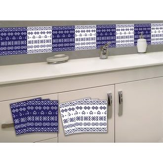 TILE STICKERS CHICHMAN PATTERN - TILE STICKERS - STICKERS