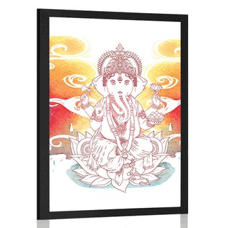 PLAKAT HINDUJSKI GANEŠA - FENG SHUI - PLAKATI