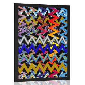 POSTER BEAUTIFUL PATTERN IN COLORS - ABSTRACT AND PATTERNED - POSTERS