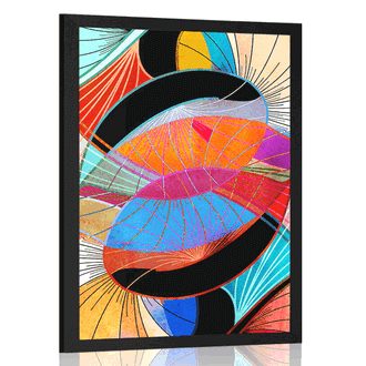 POSTER COLORFUL ABSTRACTION - ABSTRACT AND PATTERNED - POSTERS