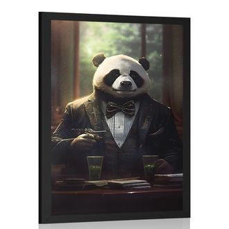 PLAKAT ŽIVALSKI GANGSTER PANDA - ŽIVALSKI GANGSTERJI - PLAKATI