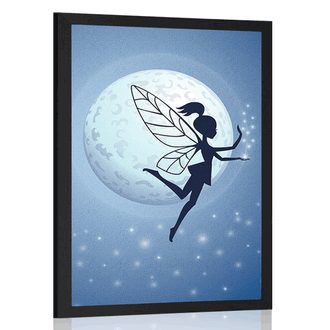 POSTER FAIRY IN THE MOONLIGHT - FAIRYTALE CREATURES - POSTERS
