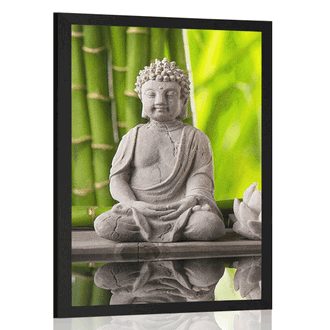 PLAKÁT HARMONICKÝ BUDDHA - FENG SHUI - PLAKÁTY