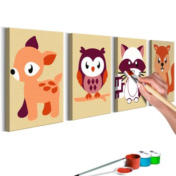 obrazy do detskej izby so zvieracou tematikou