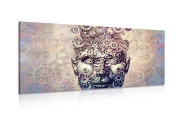 CANVAS PRINT CREATIVE THINKING - ABSTRACT PICTURES - PICTURES