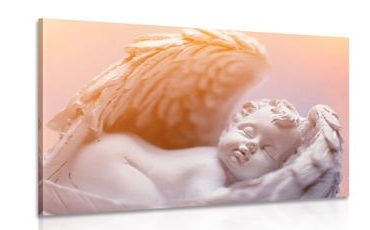 CANVAS PRINT SMALL ANGEL - PICTURES OF ANGELS - PICTURES