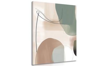 CANVAS PRINT ABSTRACT SHAPES NO3 - PICTURES OF ABSTRACT SHAPES - PICTURES