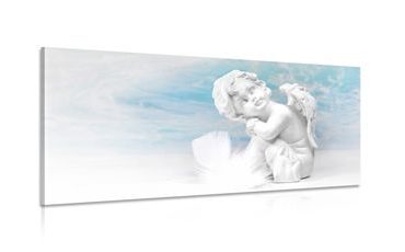 CANVAS PRINT DREAMY ANGEL - PICTURES OF ANGELS - PICTURES