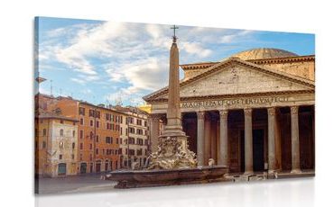 CANVAS PRINT ROMAN BASILICA - PICTURES OF CITIES - PICTURES