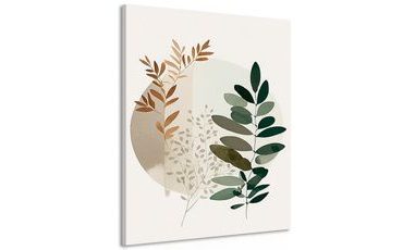 CANVAS PRINT BOHO PLANTS - PICTURES OF TREES AND LEAVES - PICTURES