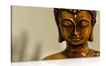 KÉP BRONZ BUDDHA FEJ - FENG SHUI KÉPEK - KÉPEK