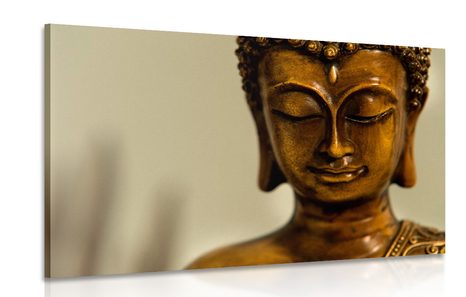 KÉP BRONZ BUDDHA FEJ - FENG SHUI KÉPEK - KÉPEK