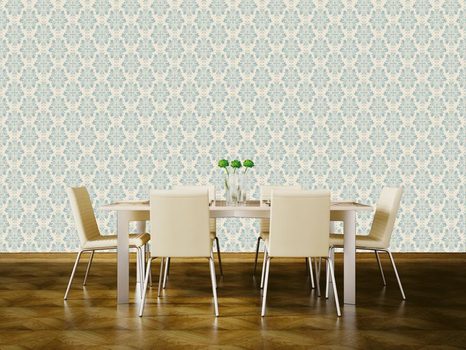 WALLPAPER WITH AN INTERESTING MOTIF DIGITAL LINE - PATTERNED WALLPAPERS - WALLPAPERS