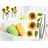 DECORATIVE WALL STICKERS SUNFLOWERS - STICKERS