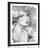 POSTER WITH MOUNT WOMAN'S CHARM IN BLACK AND WHITE - BLACK AND WHITE - POSTERS