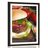 POSTER WITH MOUNT AMERICAN HAMBURGER - WITH A KITCHEN MOTIF - POSTERS