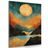 CANVAS PRINT SUNSET WITH A TOUCH OF LUXURY - PICTURES OF SUNRISE AND SUNSET - PICTURES