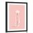 POSTER WITH MOUNT MINIMALIST FLOWER - VASES - POSTERS