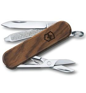 VICTORINOX CLASSIC SD WOOD KNIFE - POCKET KNIVES - ACCESSORIES