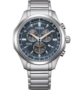 CITIZEN ECO-DRIVE SPORTS CHRONOGRAPH SUPER TITANIUM AT2530-85L - SUPER TITANIUM - ZNAČKY