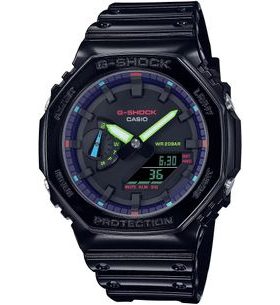 CASIO G-SHOCK GA-2100RGB-1AER VIRTUAL RAINBOW SERIES - CASIOAK - BRANDS